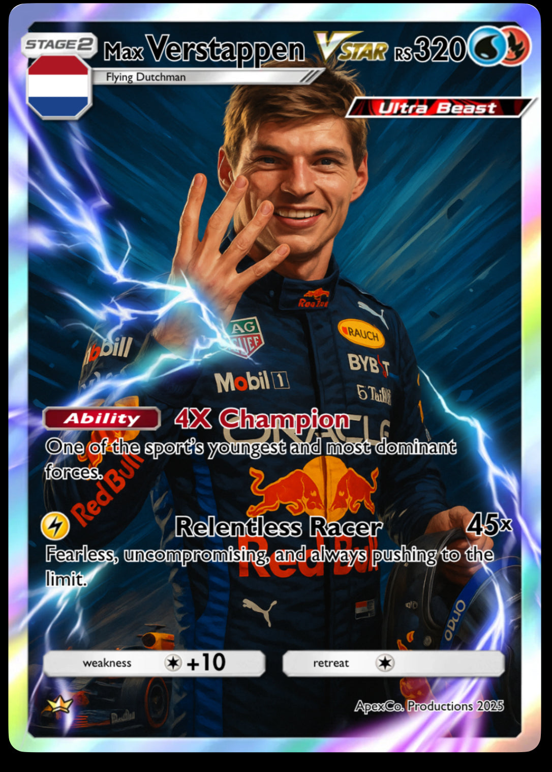 Apex Co Full Art Collectible Art  - Pack of 1 (THE BEAST)