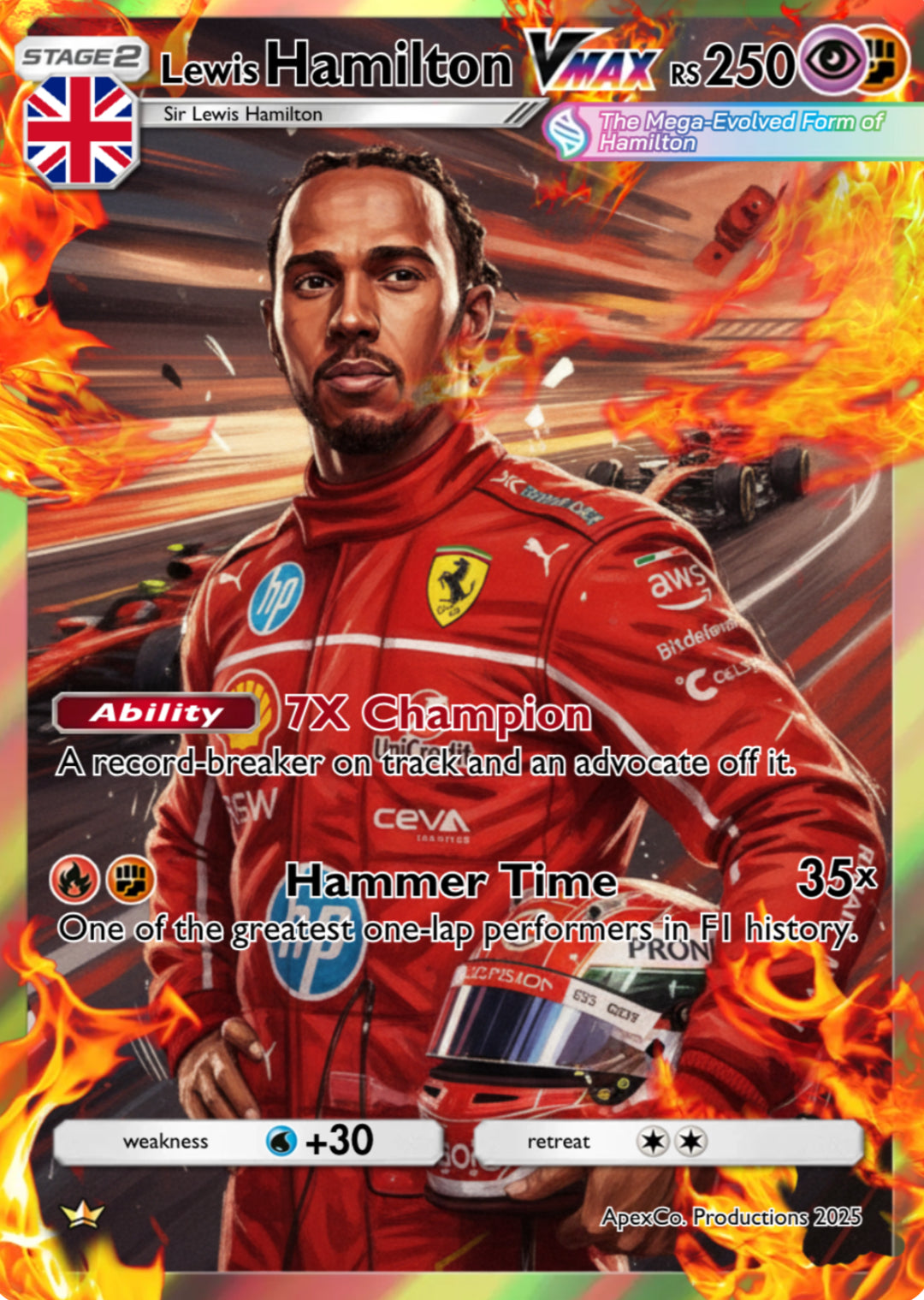 Apex Co Full Art Collectible Art  - Pack of 1 (THE GOAT)