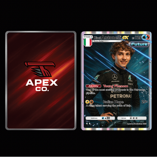 Apex Co Full Art Collectible Art  - Pack of 1 (THE ROOKIE)