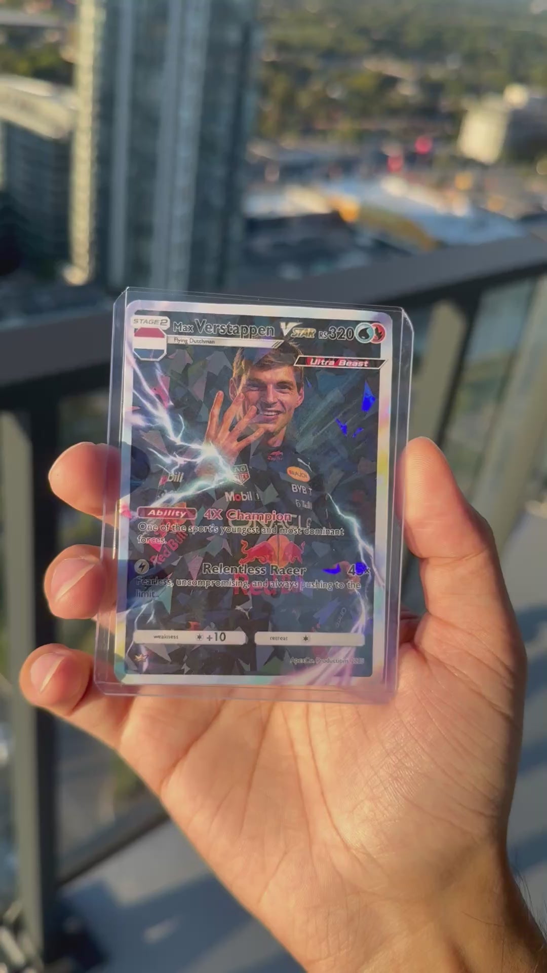 THE BEAST -  Card Art Slab